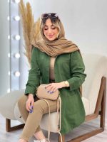 مانتو جین رنگی پایین گت آوا کد 4753 - تصویر 24