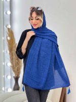 شال پلیسه شاین دار شکوفه کد 4721 - تصویر 7