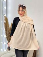 شال پلیسه شاین دار شکوفه کد 4721 - تصویر 6