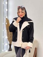 کت ترکیبی لمه دار کد 4745 - تصویر 10