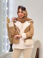 کت ترکیبی لمه دار کد 4745 - تصویر 3