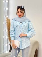 مانتو دو جیب بابونه کد 4772 - تصویر 7
