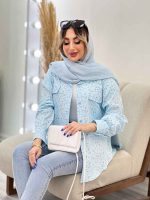 مانتو دو جیب بابونه کد 4772 - تصویر 13