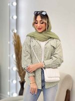 مانتو دو جیب بابونه کد 4772 - تصویر 5