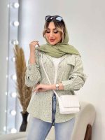 مانتو دو جیب بابونه کد 4772 - تصویر 11