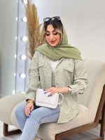 مانتو دو جیب بابونه کد 4772 - تصویر 17