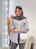 مانتو دو جیب بابونه کد 4772 - تصویر 3