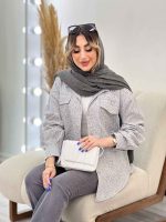 مانتو دو جیب بابونه کد 4772 - تصویر 20
