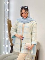 مانتو دانتل مغزی دوزی کد 4739 - تصویر 19
