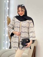 مانتو دانتل مغزی دوزی کد 4739 - تصویر 22