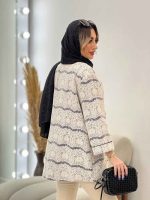 مانتو دانتل مغزی دوزی کد 4739 - تصویر 9