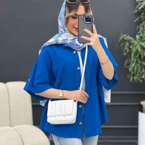 مانتو دو جیب ژینا کد 4776