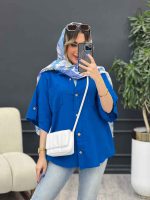 مانتو دو جیب ژینا کد 4776 - تصویر 17