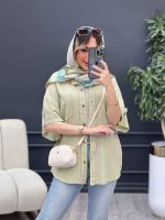 مانتو دو جیب ژینا کد 4776 - تصویر 16