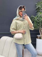 مانتو دو جیب ژینا کد 4776 - تصویر 21