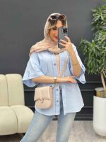 مانتو دو جیب ژینا کد 4776 - تصویر 9