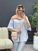 مانتو دو جیب ژینا کد 4776 - تصویر 26