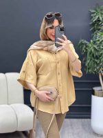 مانتو دو جیب ژینا کد 4776 - تصویر 10