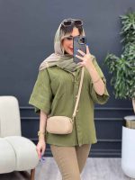 مانتو دو جیب ژینا کد 4776 - تصویر 15