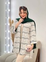 مانتو دانتل مغزی دوزی کد 4739 - تصویر 24