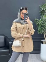 مانتو دو جیب پاکتی دل آرا کد 4769 - تصویر 7