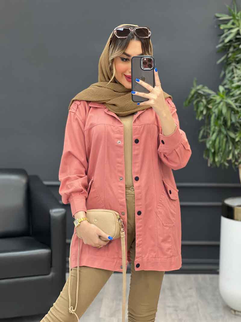 مانتو کتان سرشانه پاگن نیلیا کد 4779 مانتو کتان سرشانه پاگن نیلیا کد 4779