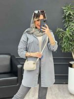مانتو کتان رنگی غزل کد 4759 - تصویر 21