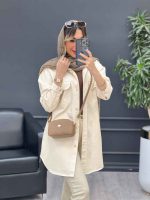 مانتو کتان رنگی غزل کد 4759 - تصویر 25