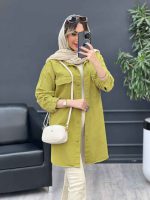 مانتو کتان رنگی غزل کد 4759 - تصویر 11