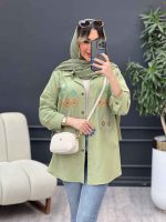 مانتو لینن طرح لوزی کد 4797 - تصویر 18