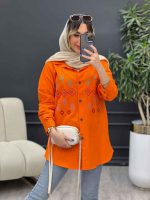 مانتو لینن طرح لوزی کد 4797 - تصویر 25