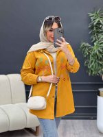 مانتو لینن طرح لوزی کد 4797 - تصویر 24
