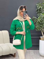 مانتو لینن طرح لوزی کد 4797 - تصویر 12
