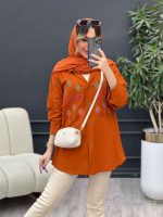 مانتو لینن طرح لوزی کد 4797 - تصویر 21