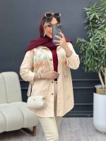 مانتو لینن طرح لوزی کد 4797 - تصویر 20