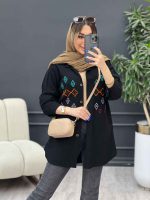 مانتو لینن طرح لوزی کد 4797 - تصویر 19