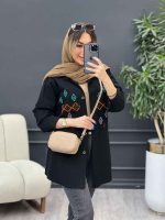 مانتو لینن طرح لوزی کد 4797 - تصویر 10
