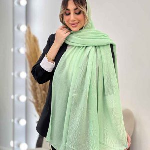 شال پلیسه منگوله دار کد 4801