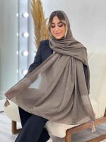شال پلیسه منگوله دار کد 4801 - تصویر 39