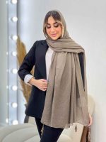 شال پلیسه منگوله دار کد 4801 - تصویر 23