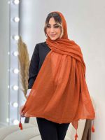 شال پلیسه منگوله دار کد 4801 - تصویر 5