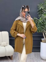 مانتو لینن رنگی تک جیب کد 4796 - تصویر 11
