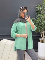 مانتو لینن گلدوزی ستاره کد 4781 - تصویر 21