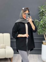 مانتو لینن گلدوزی ستاره کد 4781 - تصویر 12