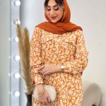 شومیز طرح دار دو جیب کد 4818