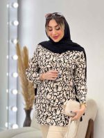 شومیز طرح دار دو جیب کد 4818 - تصویر 11