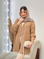 مانتو دو جیب لارا کد 4795 - تصویر 10
