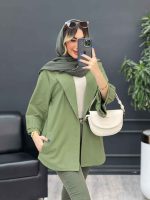 مانتو لینن پشت دو پاگن کد 4814 - تصویر 2