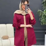 مانتو لینن سر شانه ژیله