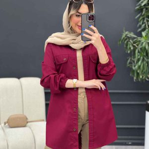مانتو لینن سر شانه ژیله